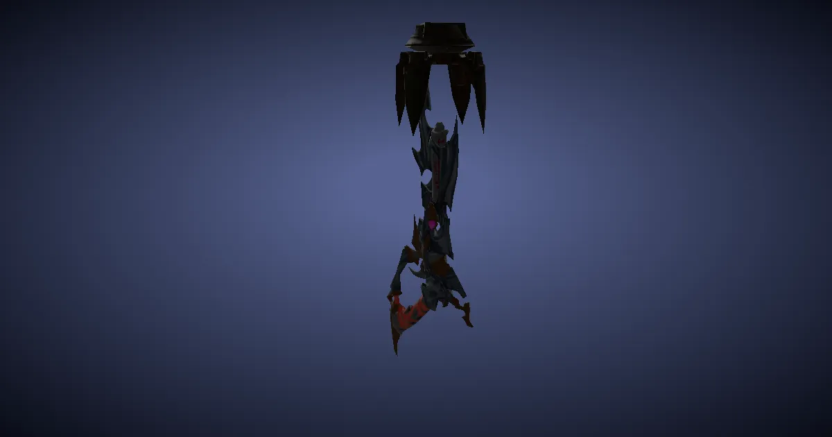 3D-Ansicht von Susano-Revolver