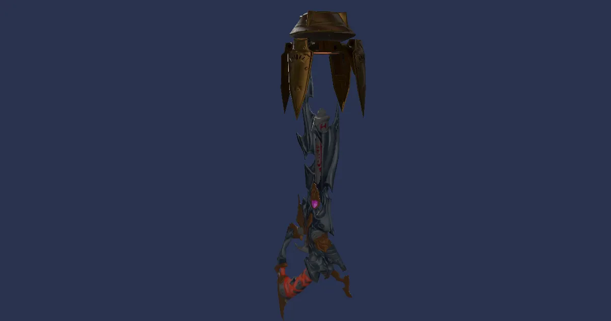 Susano's Revolver - 3D render