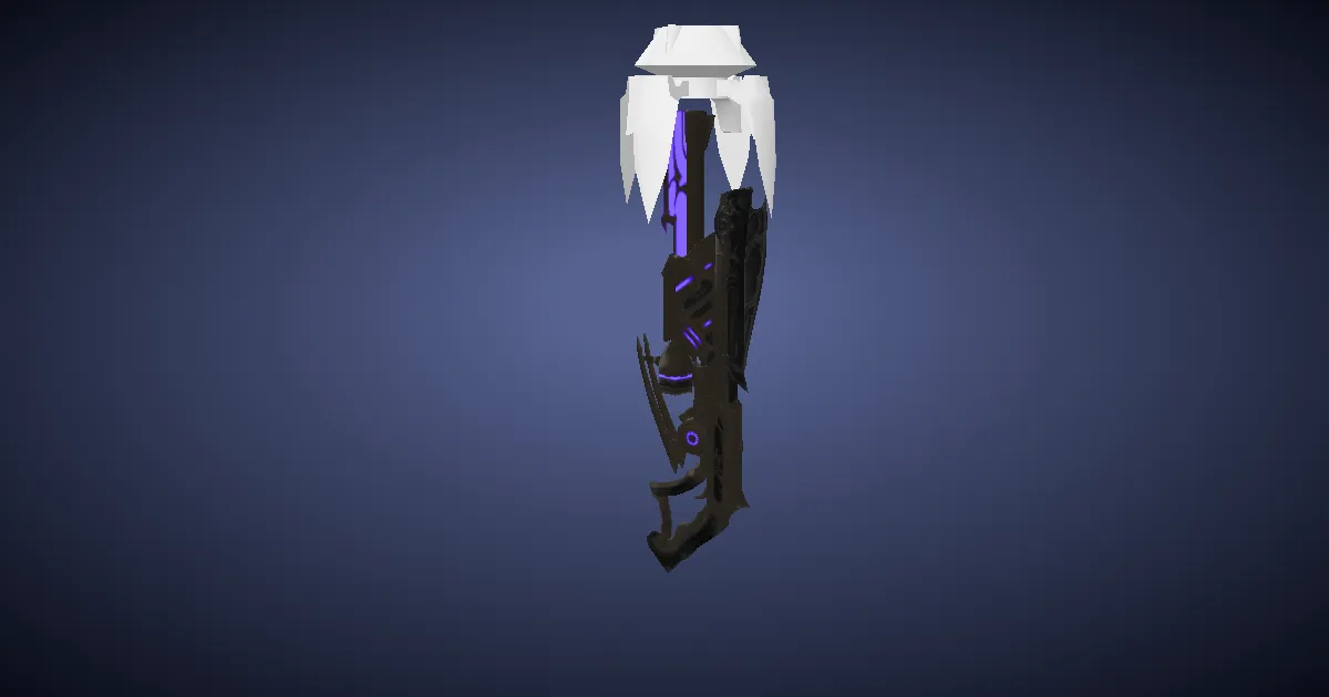 Bismuth Blunderbuss - 3D render