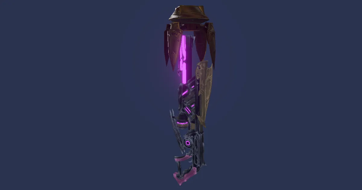 Rendu 3D de Tromblon de Ra'Kaznar