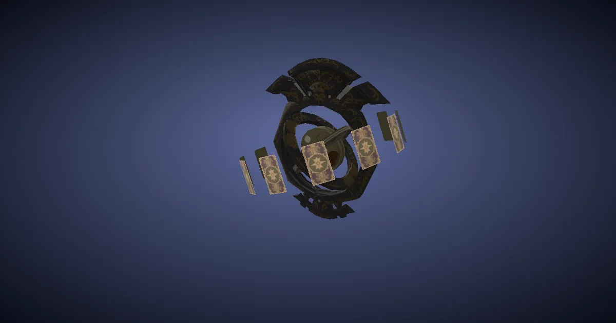 3D-Ansicht von Sternenglobus