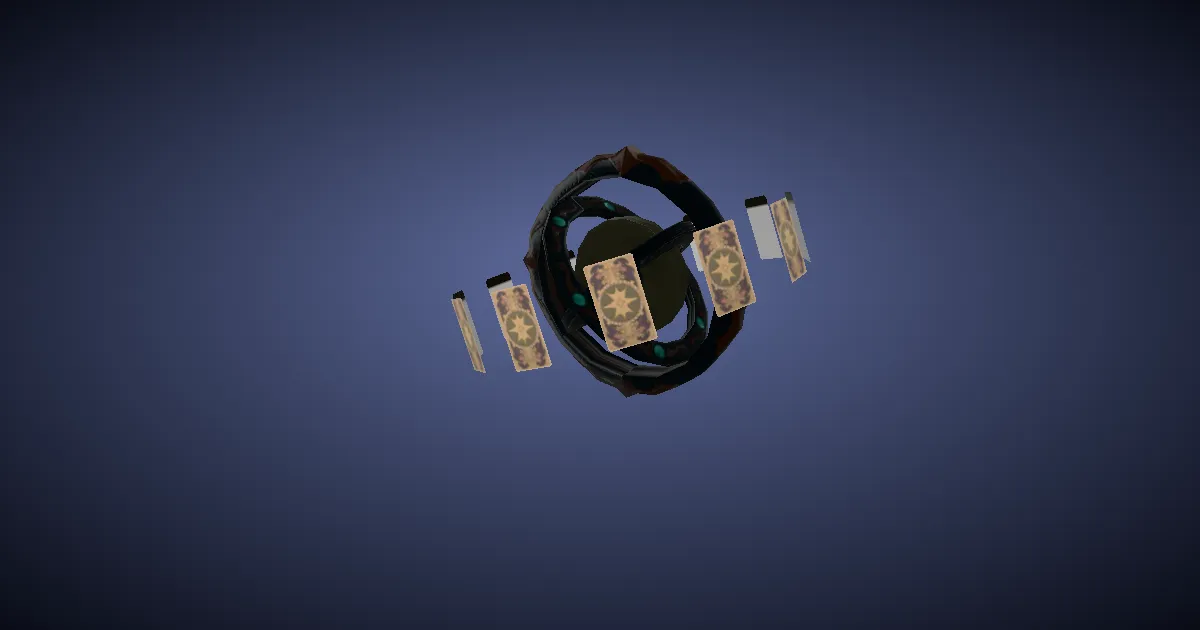 Mythril Planisphere - 3D render