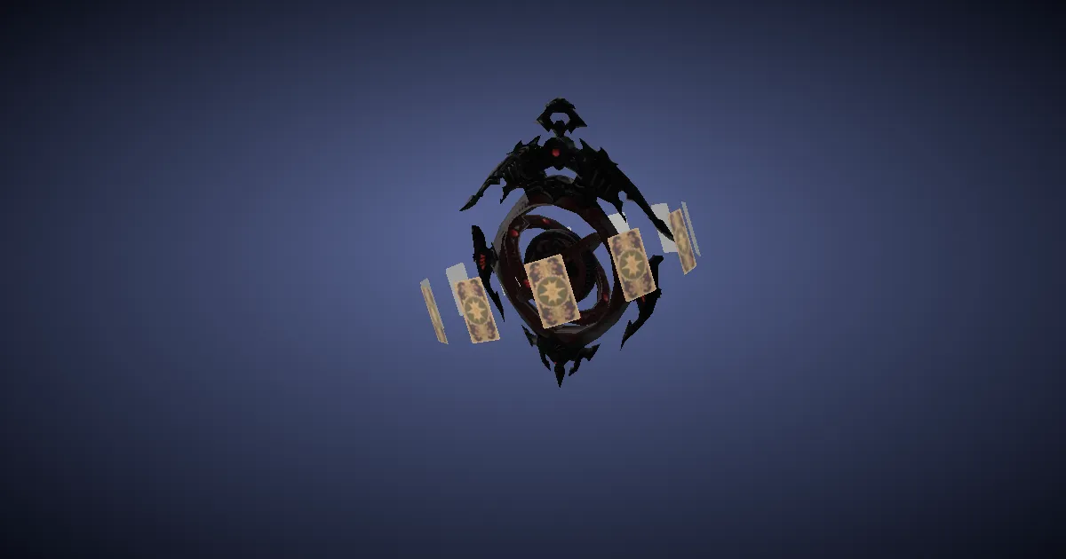 Palladium Planisphere - 3D render