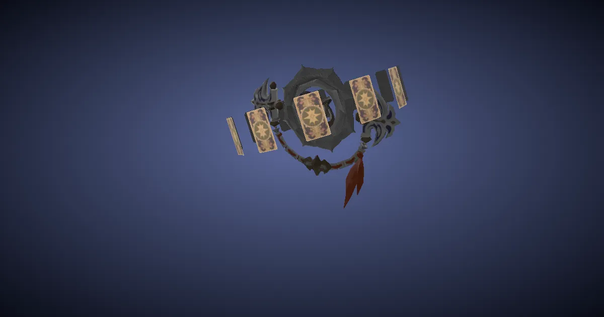 Byakko's Ephemeris - 3D render