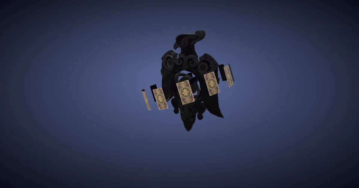 Cobalt Tungsten Planisphere - 3D render