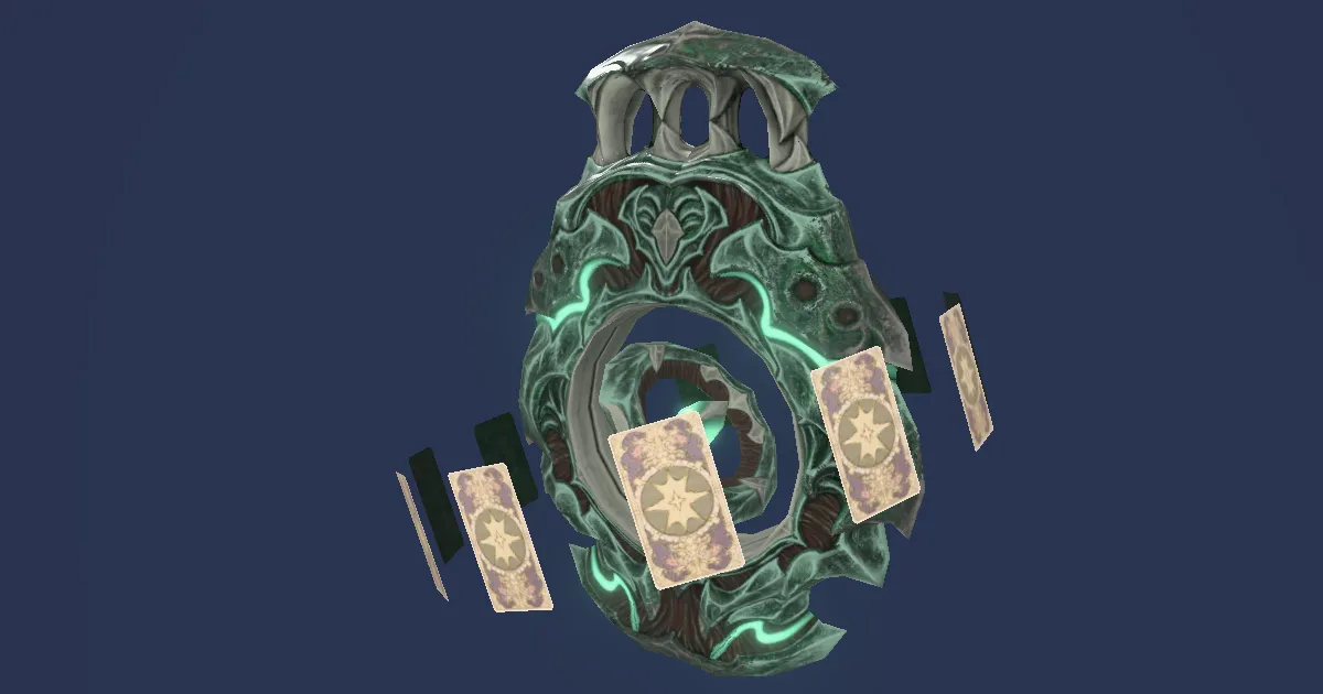 Emerald Torquetum - 3D render