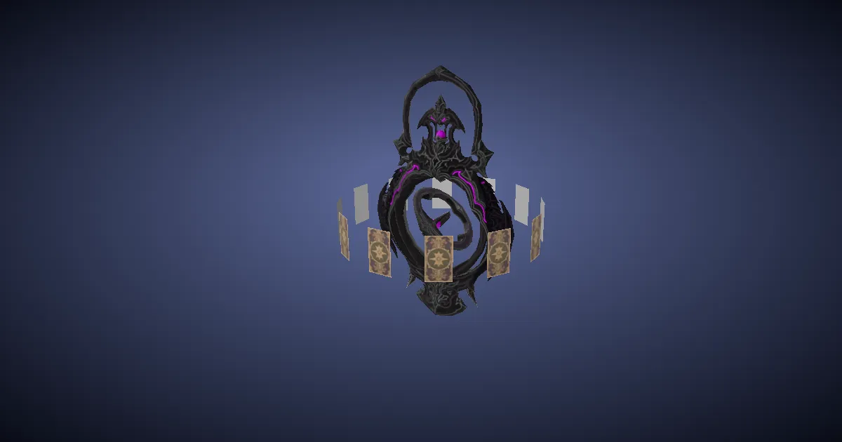Rendu 3D de Torquetum radieux