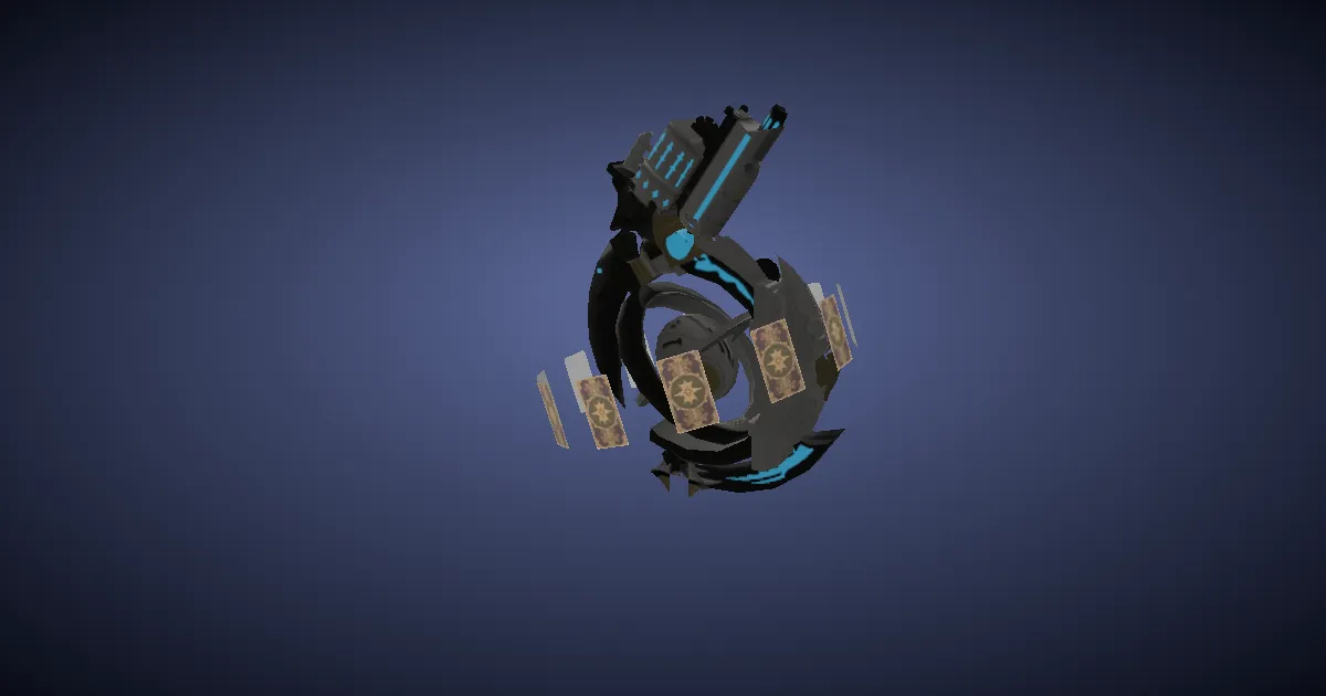 Rendu 3D de Planisphère allagois oublié amélioré