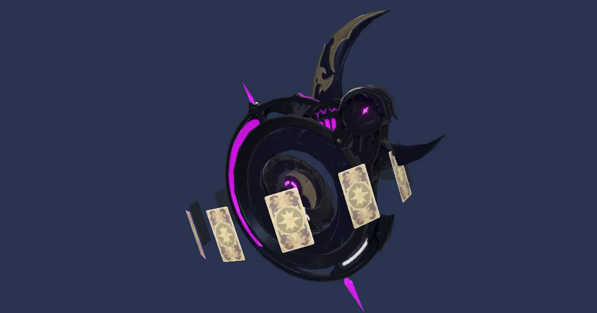 Ra'Kaznar Orrery - 3D render