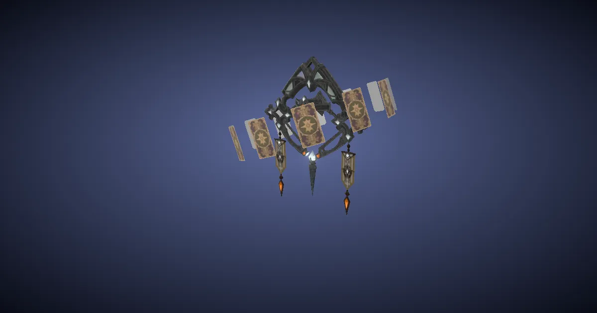 3D-Ansicht von Planisphäre des Aufstiegs