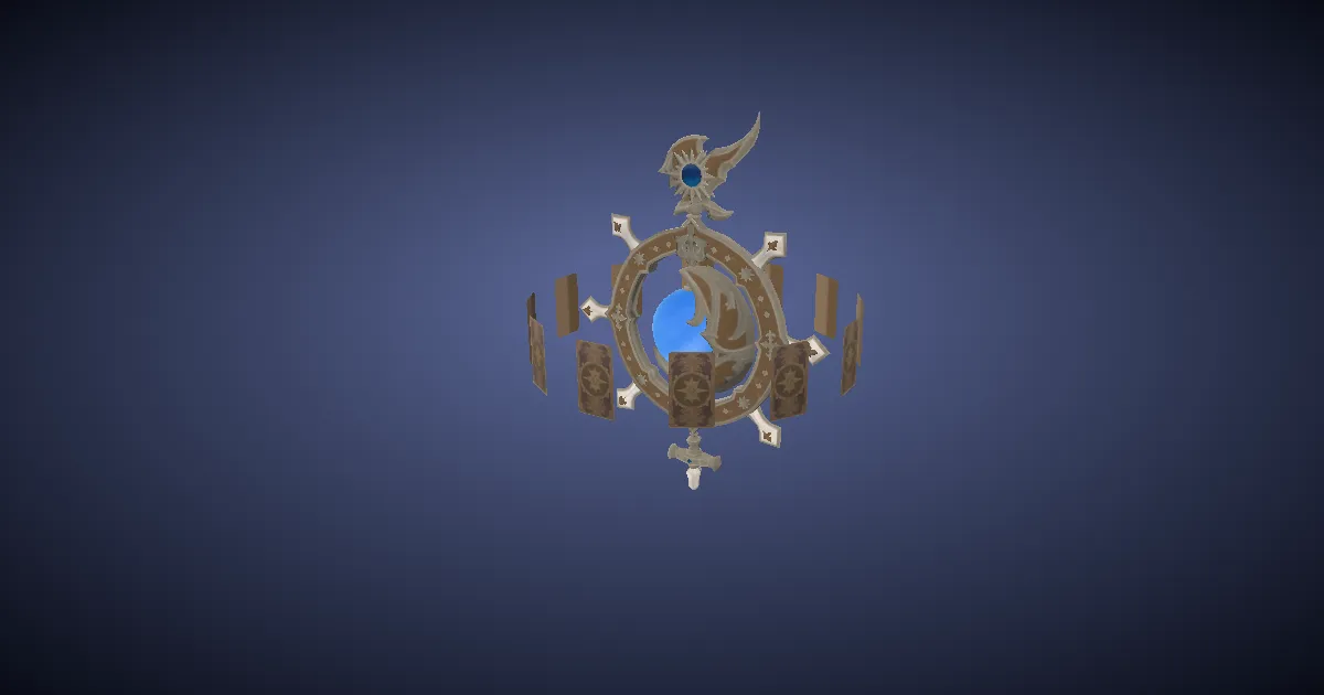 Historia Planisphere - 3D render