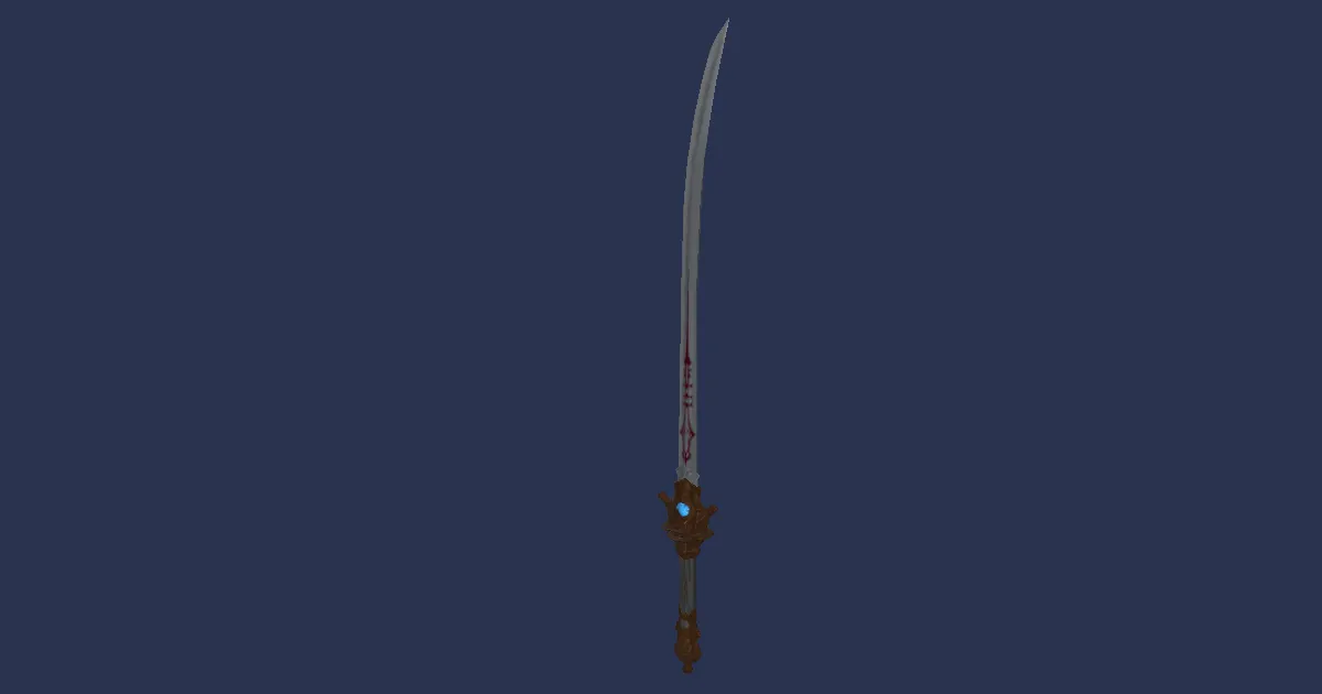 Susano's Tachi - 3D render