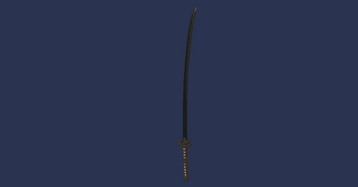 Rendu 3D de Tachi en mithrite