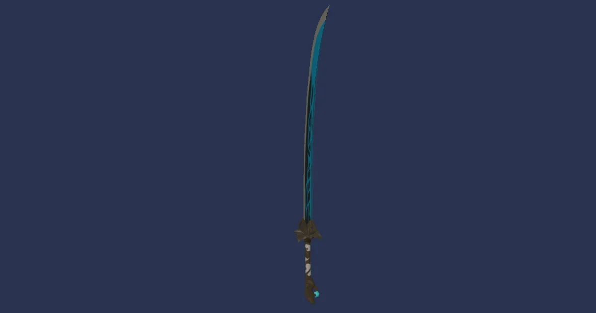 The King's Katana - 3D render