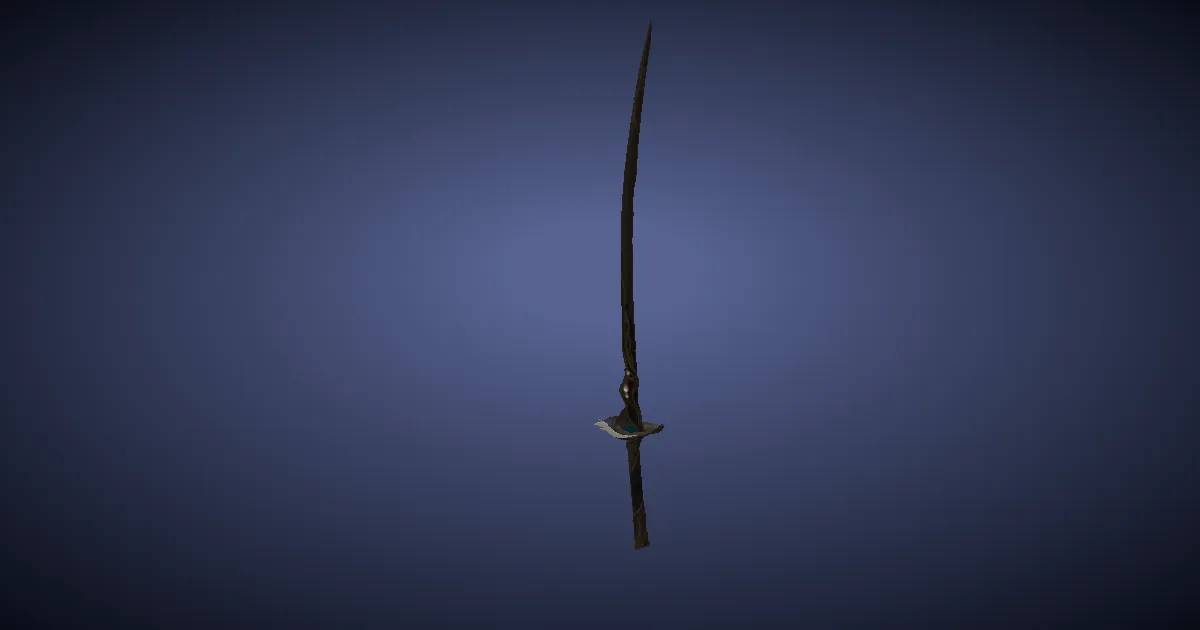 3D-Ansicht von Blaufeder-Tachi