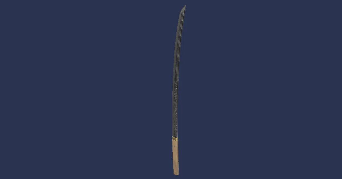 Ruthenium Blade - 3D render