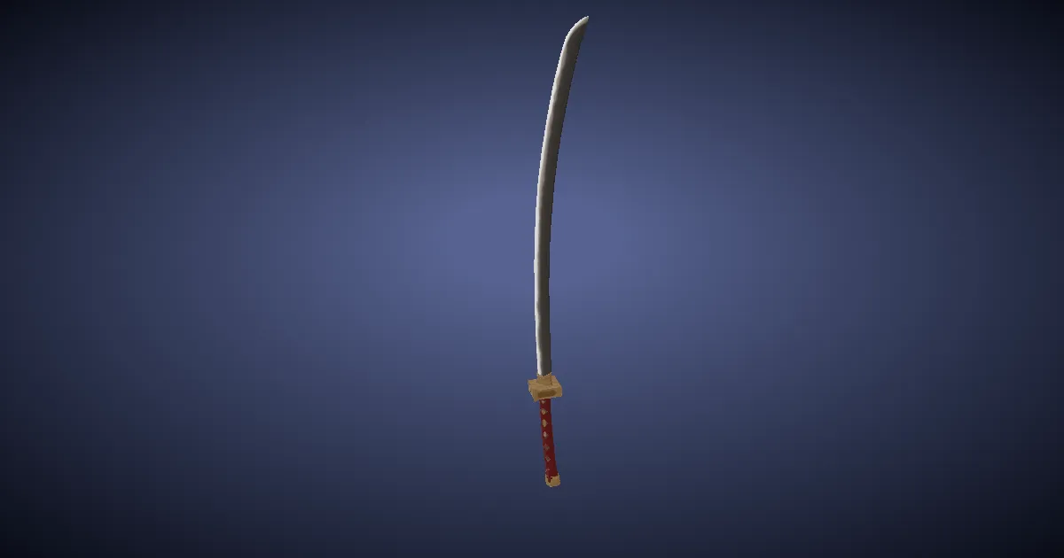 Historia Blade - 3D render