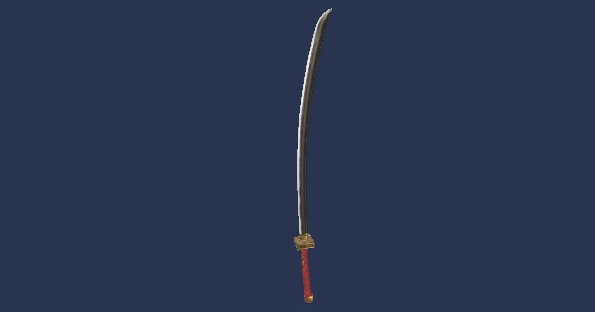 Historia Blade - 3D render