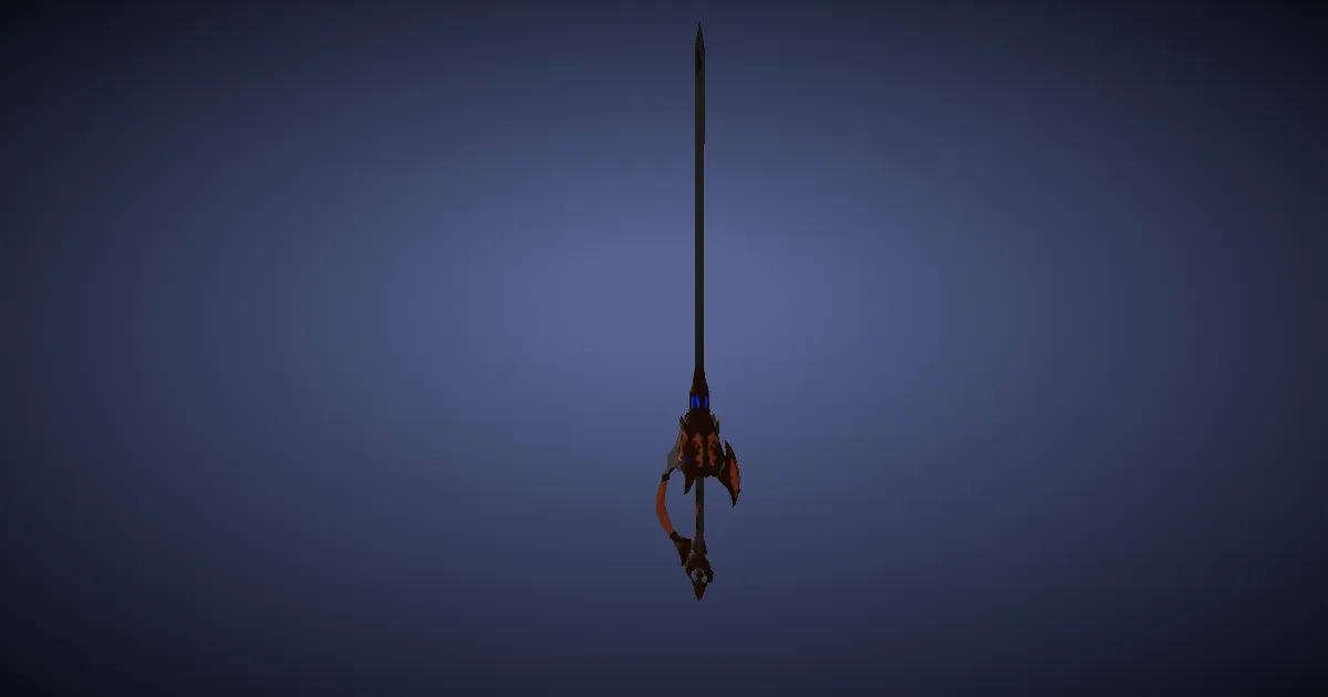 Titanbronze Rapier - 3D render