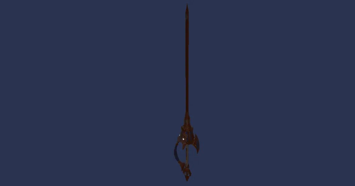 Lar Rapier - 3D render