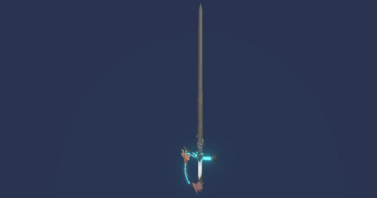 Wave Rapier - 3D render