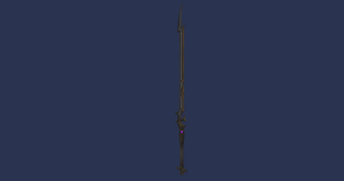 Durium Smallsword - 3D render