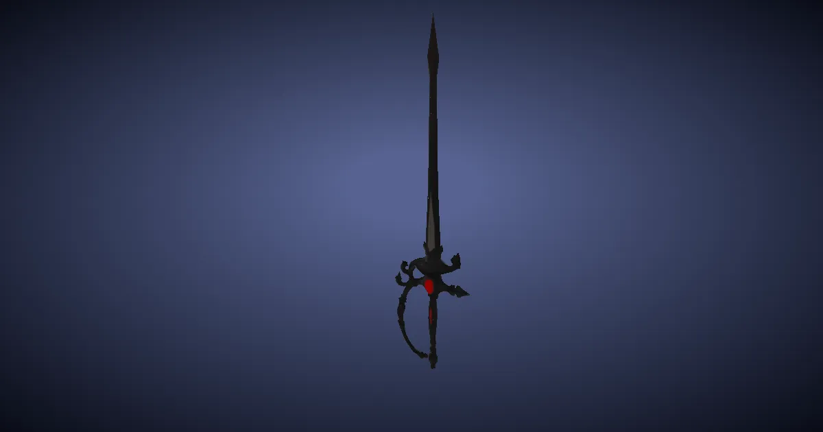 Stonegold Degen - 3D render