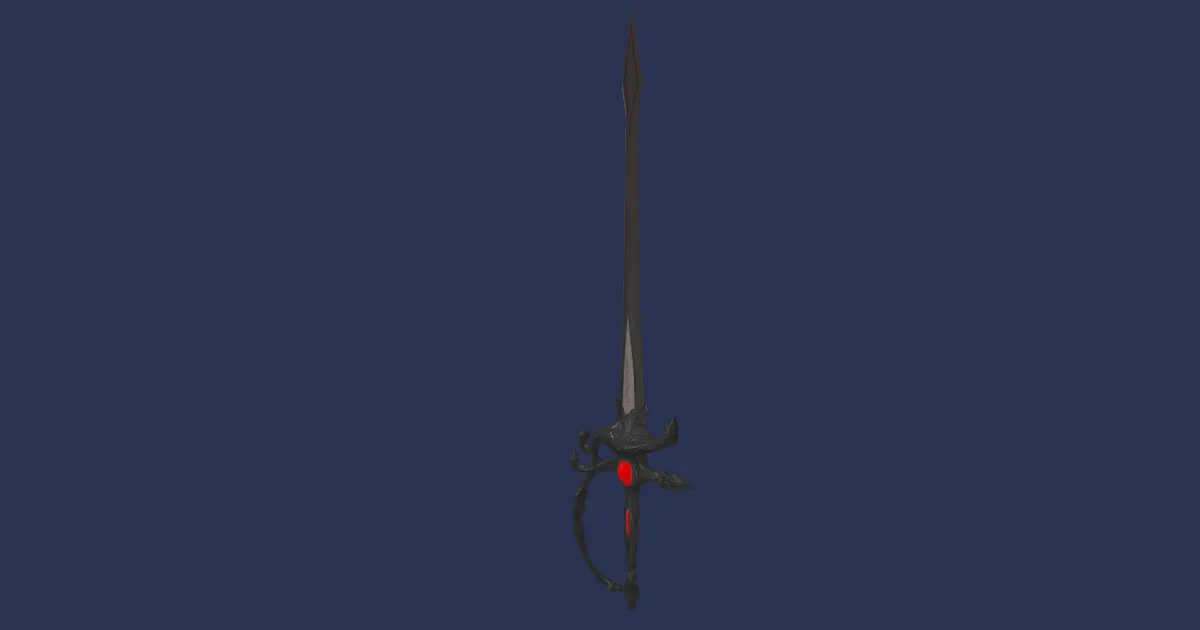 Stonegold Degen - 3D render