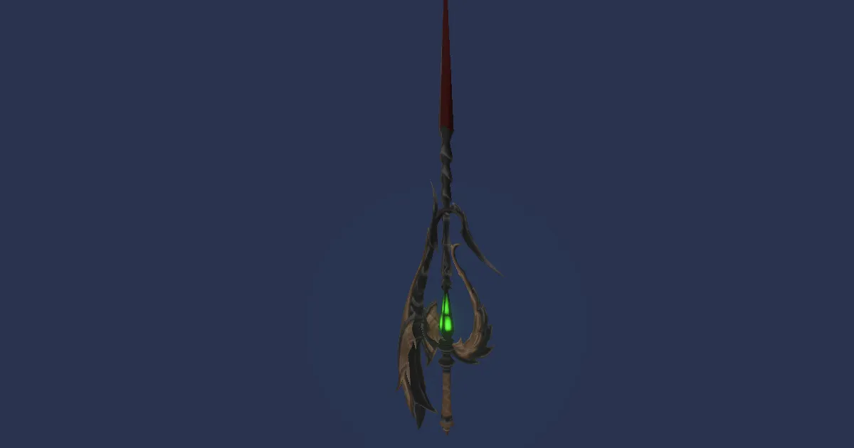 3D-Ansicht von Shinryu-Rapier
