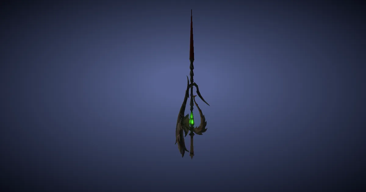 Rendu 3D de Rapière de Shinryu