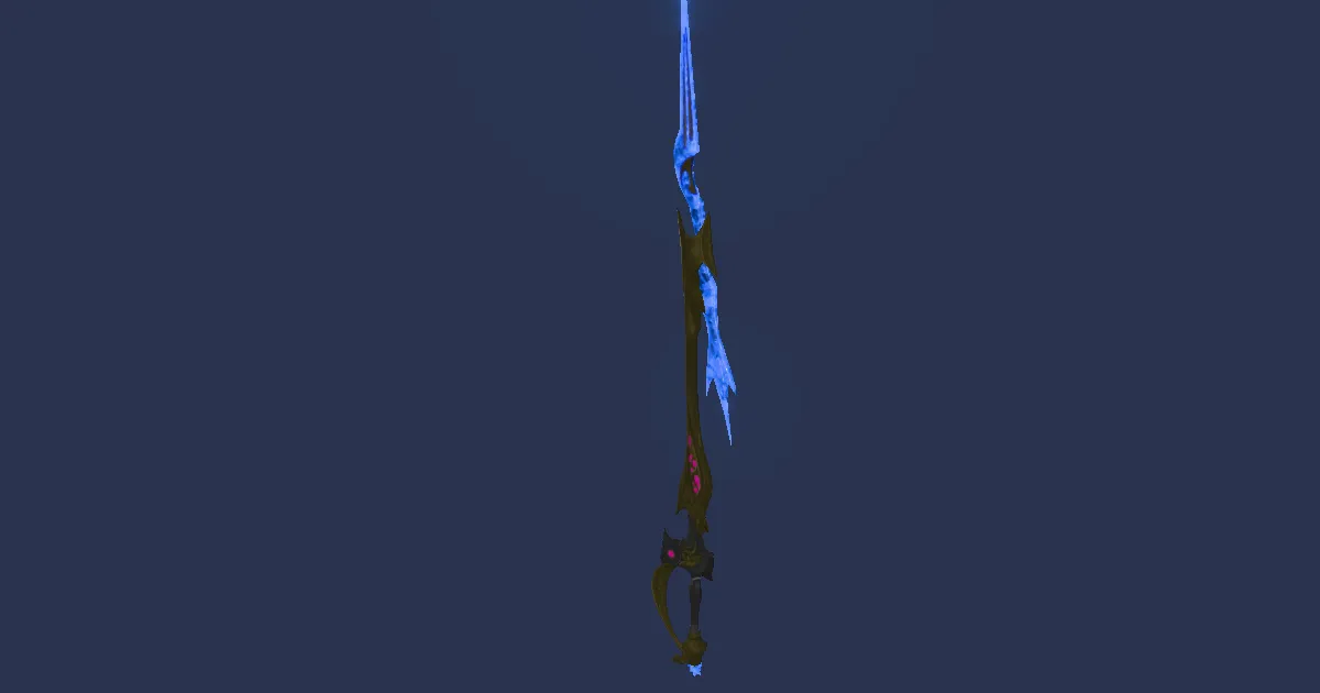 Bluespirit Rapier - 3D render