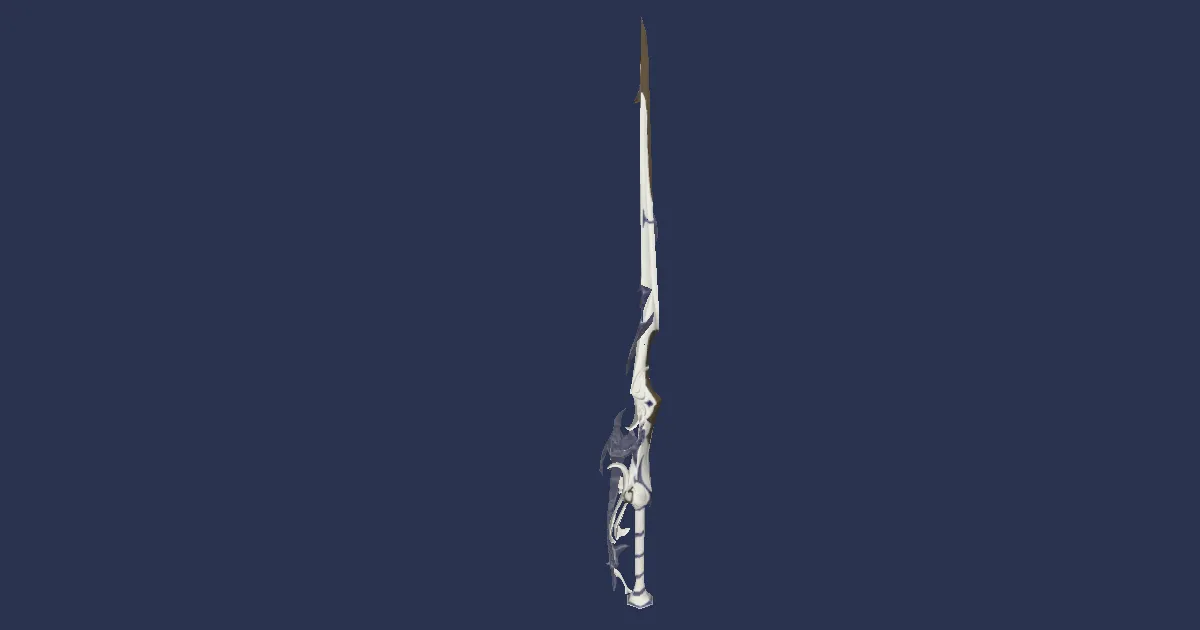 Byakko's Estoc - 3D render