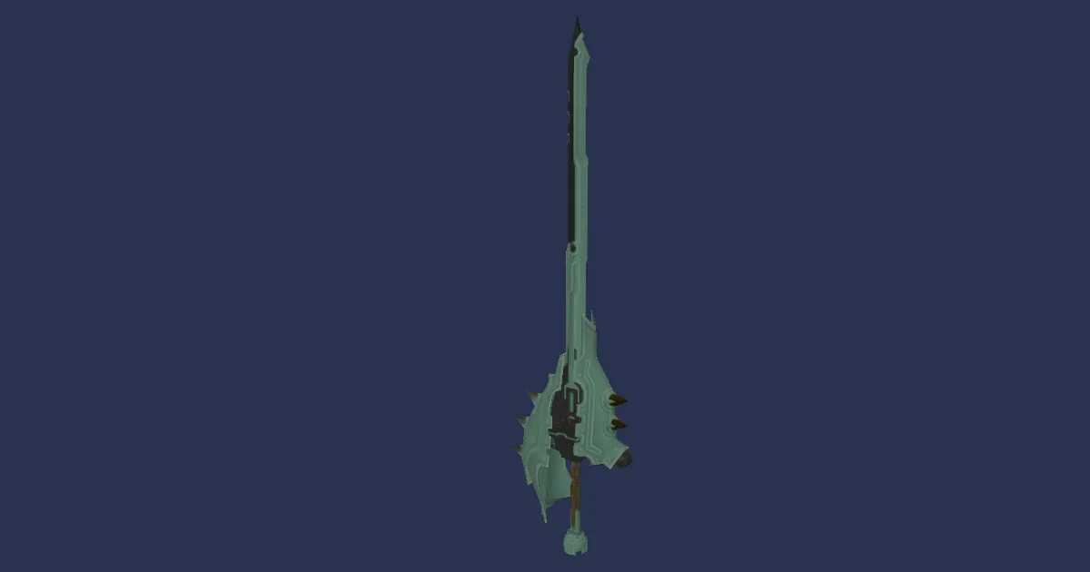 3D-Ansicht von Zwergisches Edelmithril-Rapier