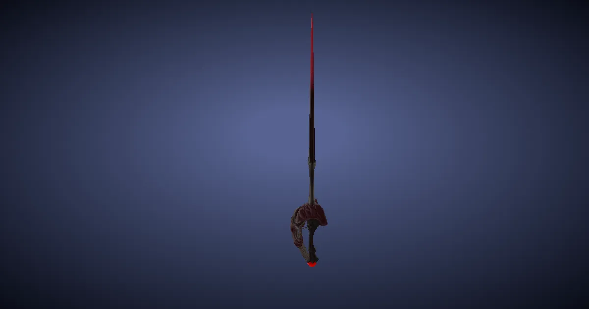 Ruby Hanger - 3D render