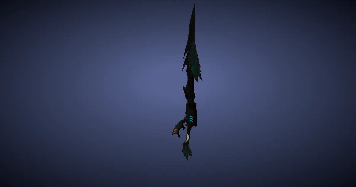 The King's Manatrigger - 3D render