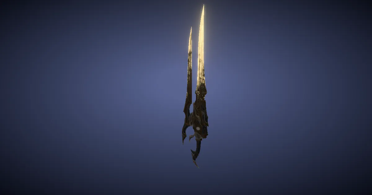 Gunblade of Light - 3D render