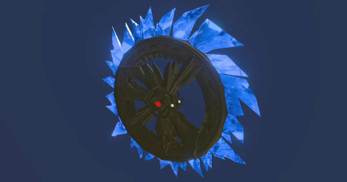 Rendu 3D de Glaives en azuresprit