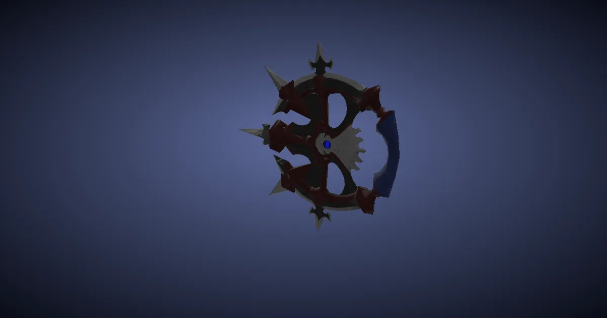Doman Steel War Quoits - 3D render