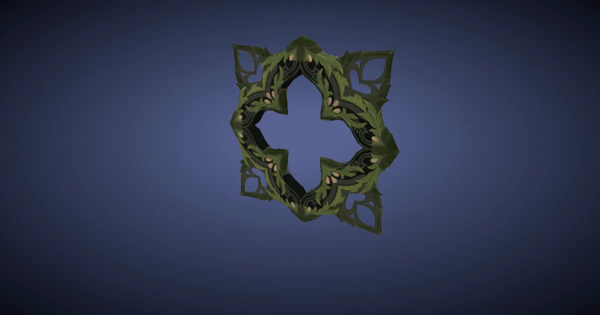 Rendu 3D de Sinispirales déchevelées