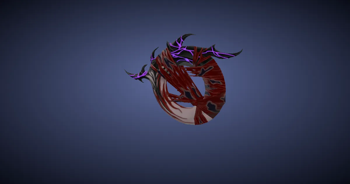 Rendu 3D de Chakrams ignescents