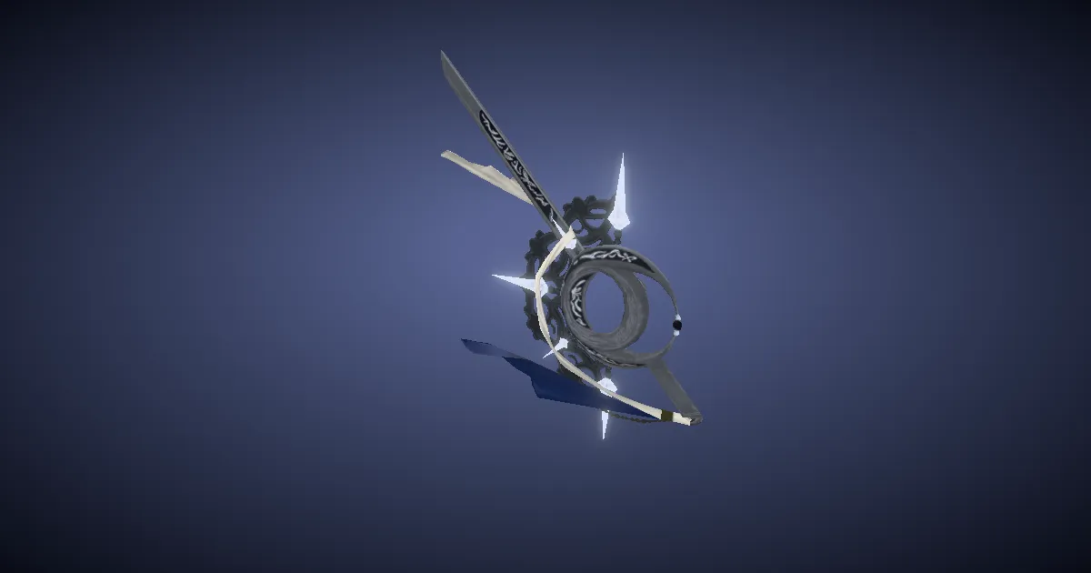 Augmented Twin Moons - 3D render