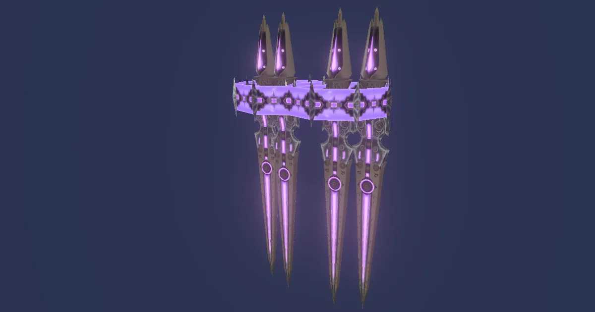 Phrygian Wings - 3D render