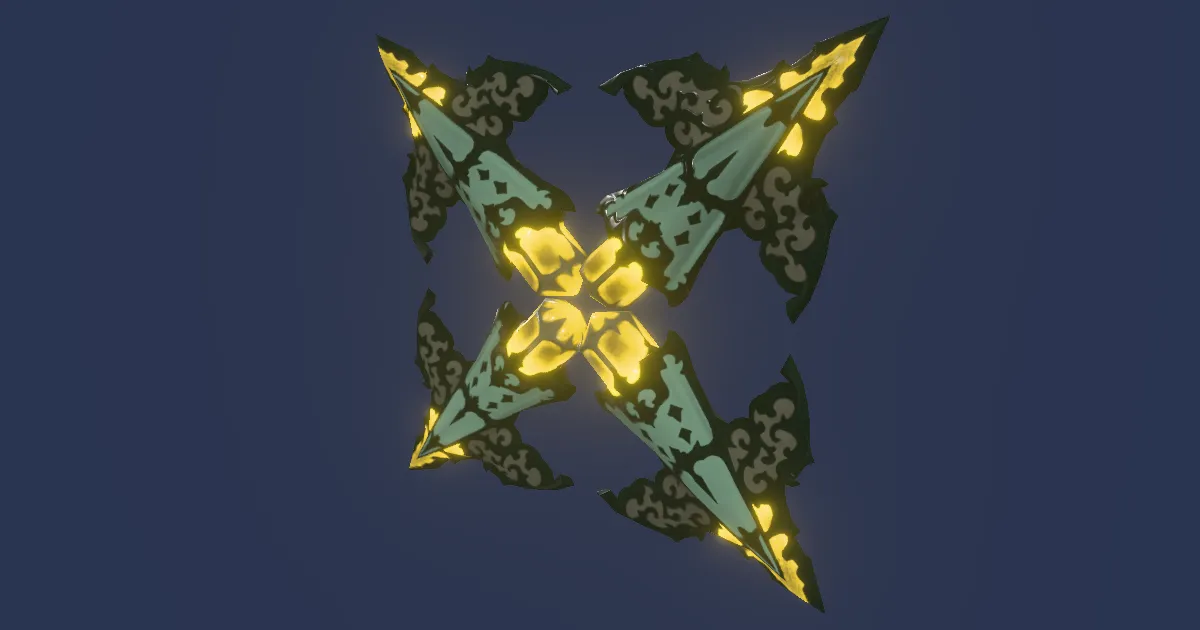 Dwarven Mythril Milpreves - 3D render