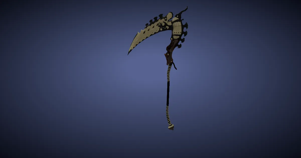 Deepgold Sickle - 3D render