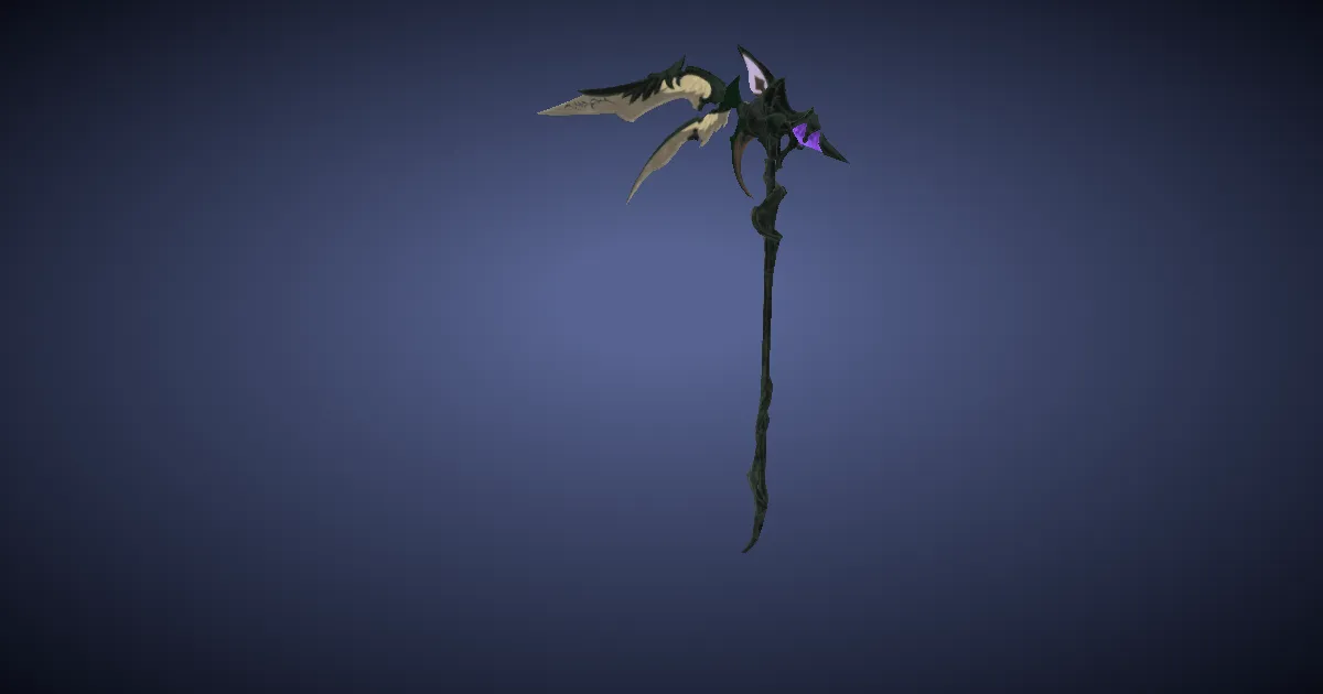High Durium Sickle - 3D render