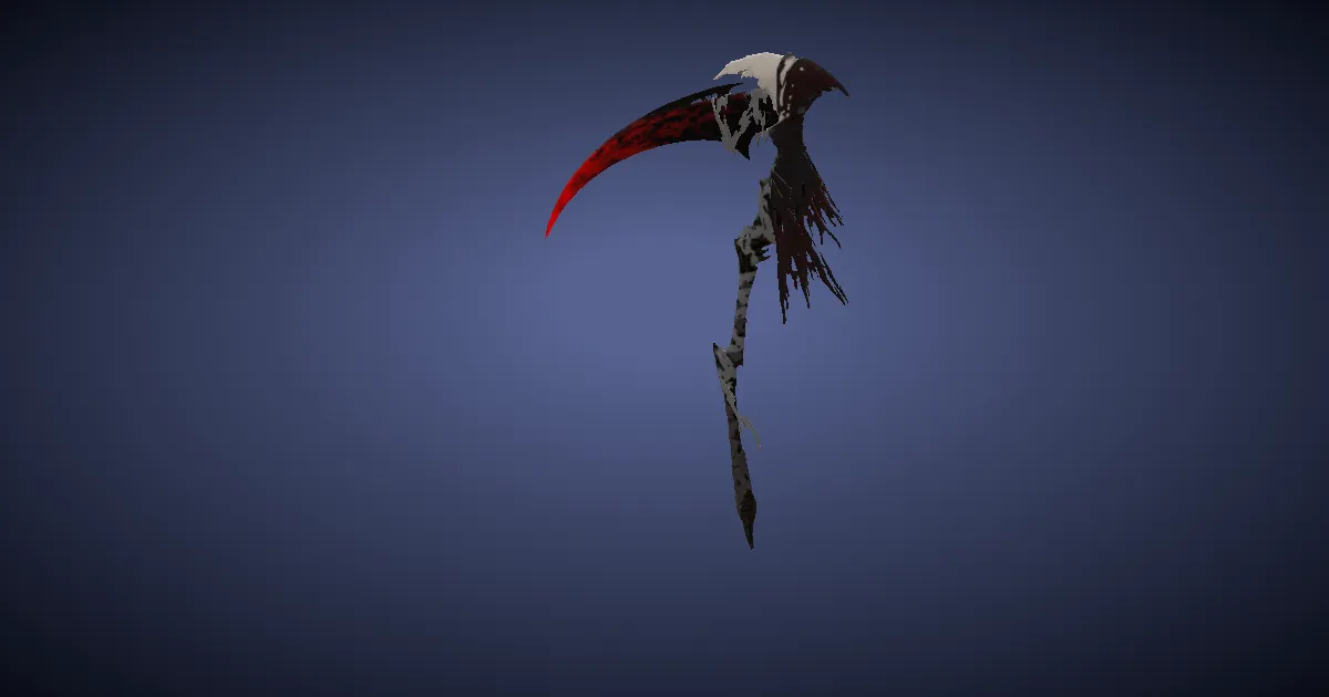 Augmented Avatar's Scythe - 3D render