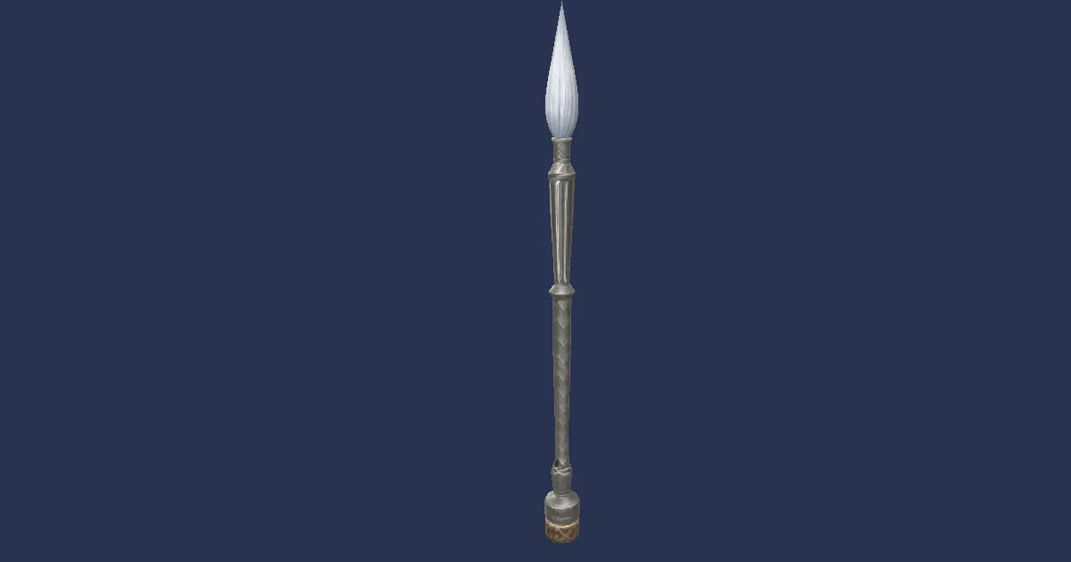 Ceiba Round Brush - 3D render