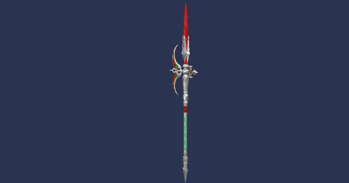 Quetzalli Round Brush - 3D render