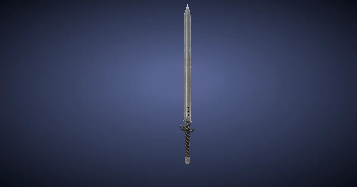 Weathered Twinfangs - 3D render