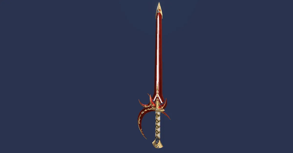 Augmented Zwill Crossblades - 3D render